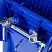 превью Тележка уборочная мини с отжимом, Luscan Professional,20л, 63×27x67см, синяя