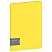 превью Папка с пружинным скоросшивателем Berlingo «Soft Touch», 17мм, 700мкм, желтая, с внутр. карманом