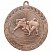 превью Медаль призовая хоккей 50 мм бронзовая