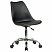 превью Кресло стул BRABIX «Eames MG-310 CH», хром, пластик черный, экокожа черная