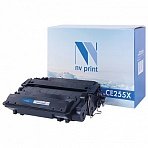 Картридж лазерный NV PRINT СОВМЕСТИМЫЙ (CE255X) LaserJet P3015d/P3015dn/P3015x, ресурс 12500 страниц