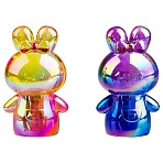 Точилка пластиковая MESHU «Cute rabbit», 1 отверстие, ассорти