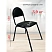 превью Стул офисный Easy Chair Серна РС 01.00.00С чёрный (искусственная кожа, металл)