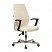 превью Кресло офисное Easy Chair 224 DSL PPU бежевое/черное (искусственная кожа/пластик/металл)
