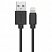 превью Кабель PERO, DC-03, 8-pin Lightning, 2.4А, 0.2м, черный