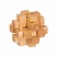 превью Игра-головоломка деревянная DELFBRICK «Занимательный куб», 12 элементов