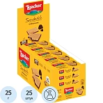 Вафли Loacker сэндвич шоколад 25гx25шт/уп 14011-034