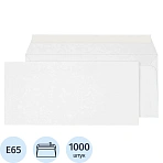 Конверты в упаковке ECOPOST E65 стрип 110х220, 80г 1000 шт/уп/1786