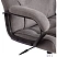 превью Кресло для руководителя Easy Chair Priority серое (флок, металл)