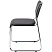 превью Стул офисный Комус Мебель (Easy Chair) 802 чёрный (искусственная кожа, металл хромированный)