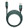Кабель Smartbuy Bold, USB - Lightning, для Apple, экстрапрочный, 3A output, оплетка TPE, 1м, черный
