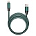 превью Кабель Smartbuy Bold, USB - Lightning, для Apple, экстрапрочный, 3A output, оплетка TPE, 1м, мятный