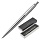 Набор письменных принадлежностей Parker Jotter Stainless Steel GT (шариковая ручка, перьевая ручка)