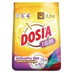Стиральный порошок для всех типов стирки и тканей 2.5 кг, DOSIA «Optima Color»