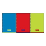 Тетрадь 120л., А4, клетка, на гребне BG «Copybook», глянцевая ламинация