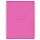 Тетрадь 48л., А5, клетка на силиконовом гребне, BG «Neon. Pink», пластиковая обложка