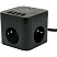 превью Сетевой фильтр Cablexpert Cube на 3 розетки 1.5 метра + 4 USB (CUBE-3-U4-B-1.5)