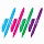 Ручка стираемая гелевая BRAUBERG GRADEСИНЯЯsoft-touchузел 0.7 ммлиния письма 0.5 мм144208