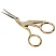 превью Ножницы для вышивания и рукоделия 120 ммЦАПЕЛЬКИзолотистыеОСТРОВ СОКРОВИЩ665601