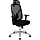Кресло для руководителя Комус Мебель (Easy Chair) 603 серое/чёрное (сетка/ткань, пластик)