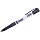 Ручка гелевая с грипом CROWN «Hi-Jell Needle Grip», ЧЕРНАЯ, узел 0.7 мм, линия письма 0.5 мм