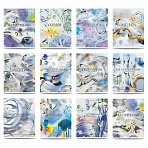 Тетради предметные, КОМПЛЕКТ 12 ПРЕДМЕТОВ, 48 л., глянцевый УФ-лак, BRAUBERG «MAGICAL WHITE»