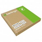 Самоклеящийся блок Berlingo «Green Series», 76×76мм, 100л, крафтовая бумага