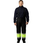 Брюки рабочие зимние муж. з28-БР лимон/черн (р.60-62) 182-188