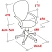 превью Кресло офисное Easy Chair СН-800 Энжел серое (сетка, пластик)