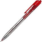 Ручка шариковая автомат. Deli Arrow д. ш.0.7мм лин 0.35мм крас EQ01340