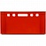 превью Контейнер пластиковый 600х400х300мм сплош/сплош красный (арт.210)