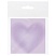 превью Блок для записей MESHU «Purple heart», 8.5×8.5см, 100л., на склейке