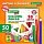 Карандаши цветные BRAUBERG KIDS NEW, 50 цветов, трехгранные, грифель 3 мм