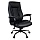 Кресло руководителя Helmi HL-ES10 «Stable», повышенной прочности, экокожа черная, до 250кг
