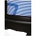превью Кресло оператора Helmi HL-M02 «Step», ткань, спинка сетка синяя/сиденье TW черная, механизм качания
