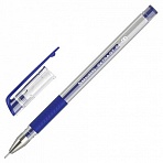 Ручка гелевая с грипом BRAUBERG «EXTRA GT NEEDLE», СИНЯЯ, игольчатый узел 0.5 мм, линия 0.35 мм