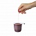 превью Одноразовые чашки ЛАЙМА Бюджет, комплект 50 шт., пластиковые, для чая и кофе, 0.2 л, бело-коричневые, ПП