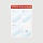 Информационный стенд настенный Attache Уголок покупателя А4 пластиковый белый/красный (4 отделения)