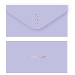 Конверт для денег MESHU «Лаванда», 85×164мм, soft-touch, фольга