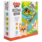 Игра настольная BabyToys «Веселые щенки», картонная коробка