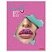 превью Тетрадь А5, 48 л., HATBER, скоба, клетка, матовая ламинация, 3D-лак, «Sweet kiss» (5 видов в спайке)