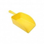 Совок ручной FBK 160×360 мм пластиковый желтый