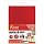 Цветной фетр для творчества в рулоне 500×700 мм, BRAUBERG/ОСТРОВ СОКРОВИЩ, толщина 2 мм, красный