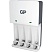 превью Зарядное устройство GP KB01/130AAHCCS-2CR1, 4 слота + 4 акк. 1300 mAh
