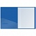 превью Папка с 10 вкладышами Berlingo «Soft Touch», 17мм, 700мкм, синяя, с внутр. карманом