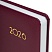 превью Ежедневник датированный 2026, А5, 138×213 мм, BRAUBERG «Select», балакрон, бордовый