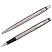 превью Набор Parker «Jotter Stainless Steel CT»: ручка шариковая 1.0мм синяя и ручка перьевая 1.0мм синяя, подарочная упаковка