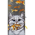 Полотенце НВ The Cat м0996 L 70×140