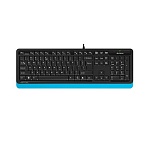 Клавиатура A4Tech Fstyler FK10 черный/синий USB