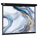 Экран Cactus Wallscreen CS-PSW-180X180-BK, 180×180 см, 1:1, настенно-потолочный, черный